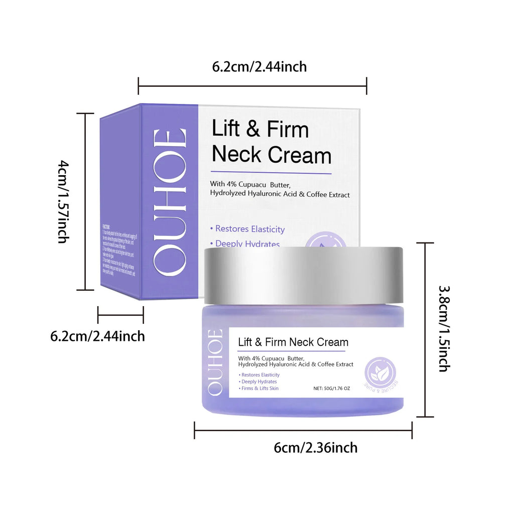 Tighten Lift Neck Cream Firming Reduce Fine Lines