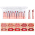 10 Piece Matte Lip Kit - Korean cosmetics
