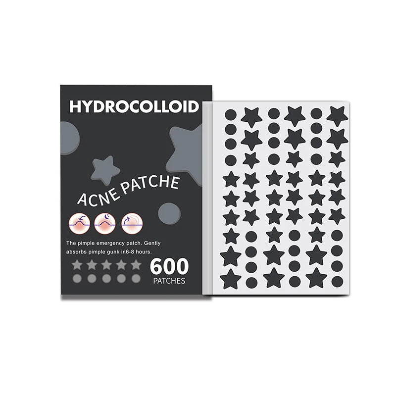 600 piece set - Star Pimple Patch Acne Removal Skin Care Stickers