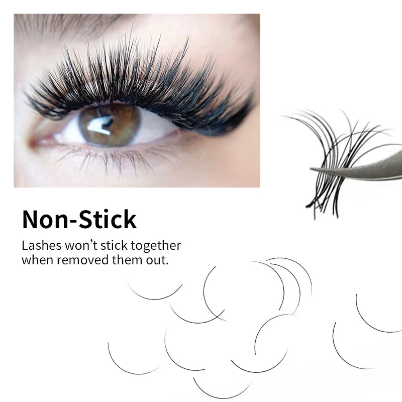 Eyelash Extensions - Korean Individual Silk Eyelashes