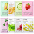 8 pieces Fruits Face Mask Beauty Facial skincare