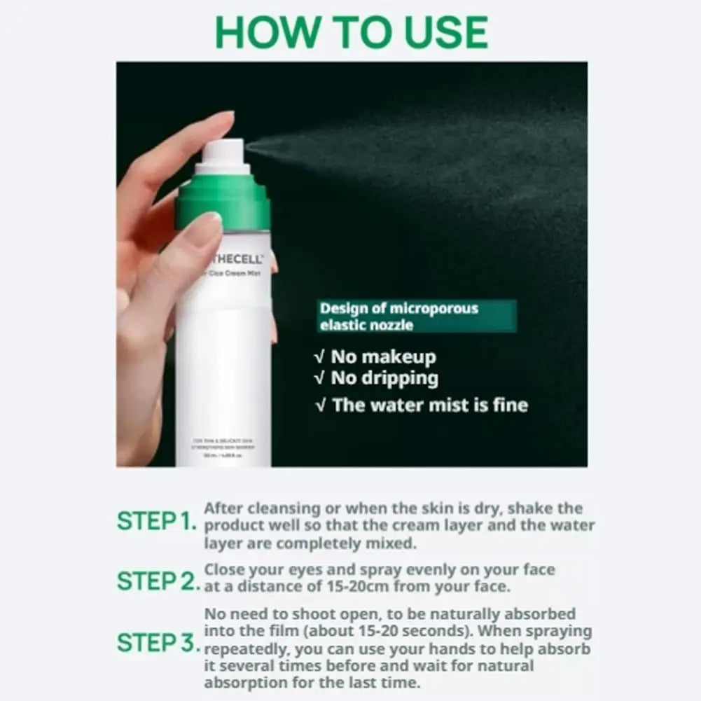 Centella Asiatica Soothing Repair Cream Mist 120ml