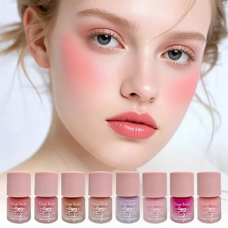 Beauty Soft Light Pink Liquid Blush Lasting Waterproof