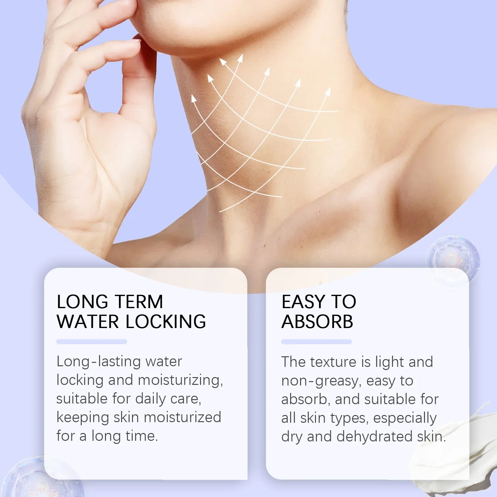 Tighten Lift Neck Cream Firming Reduce Fine Lines