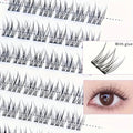 Self-Adhesive Eyelashes - No Glue Needed, C-Curl, Japanese-Korean Beauty
