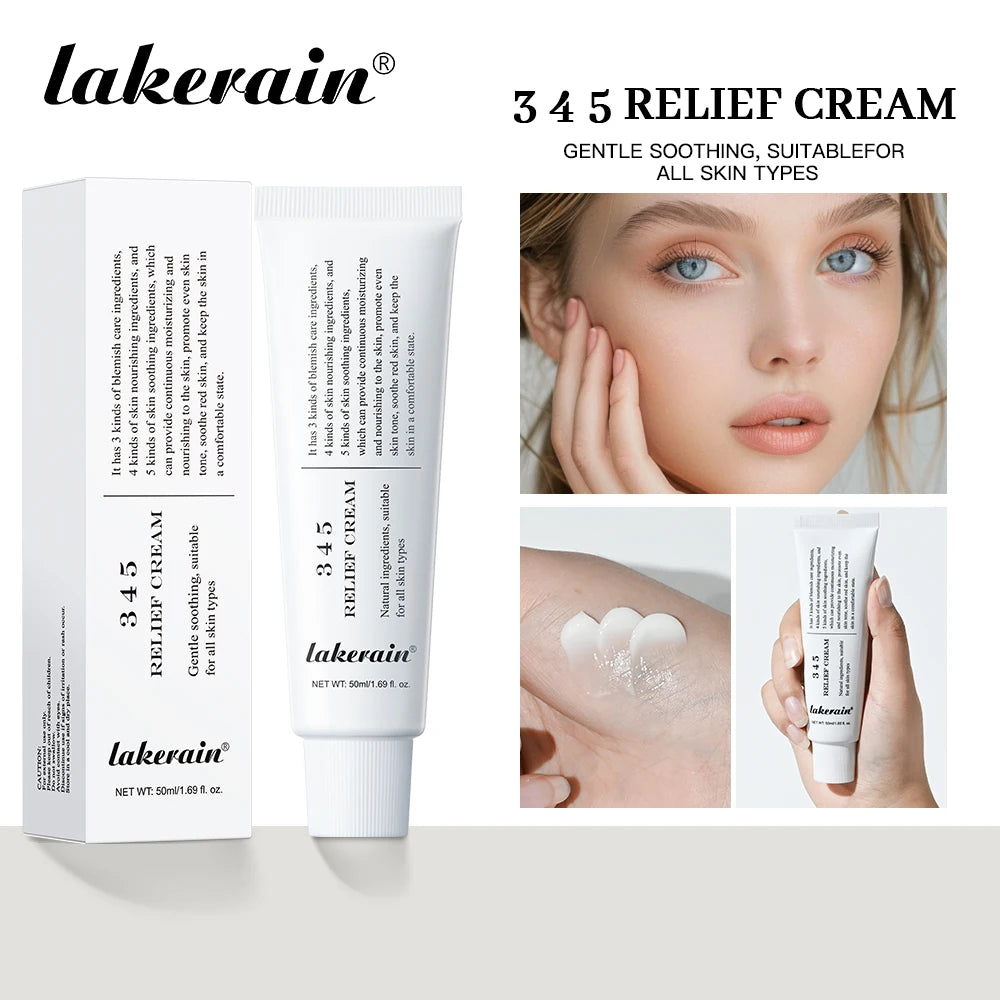 Relief Cream - Address Blemishes, Nourish Skin And Provide Moisturizing And Calming