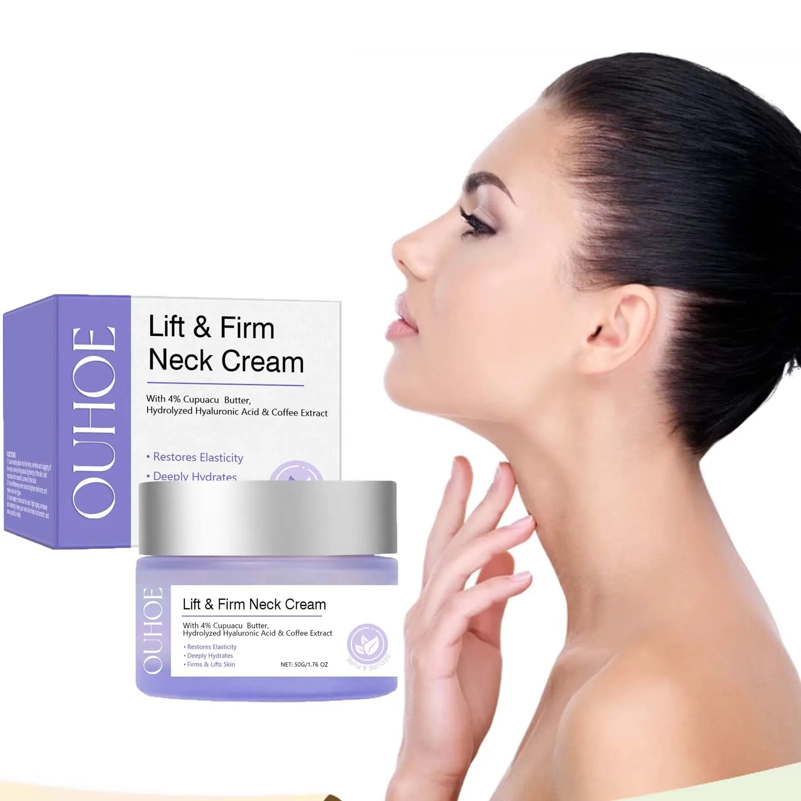 Tighten Lift Neck Cream Firming Reduce Fine Lines