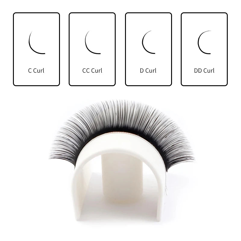 Eyelash Extensions - Korean Individual Silk Eyelashes